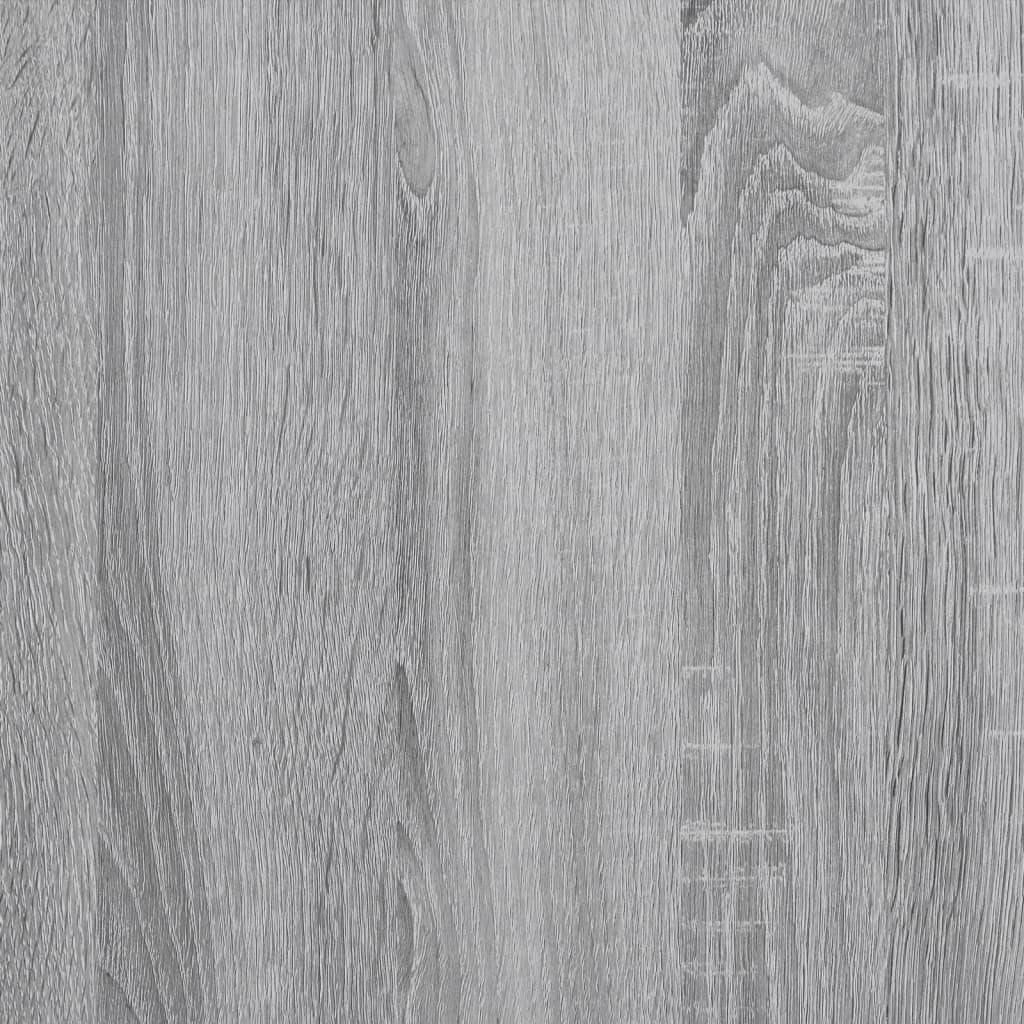 Drabužių spinta su stalčiais, pilka, 100x40x180cm, mediena