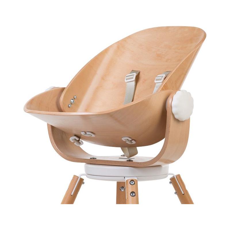 Naujagimio Sėdynė ant „Evolu2 “ ir „One 80°“ Maitinimo Kėdutės, Natūrali/Balta