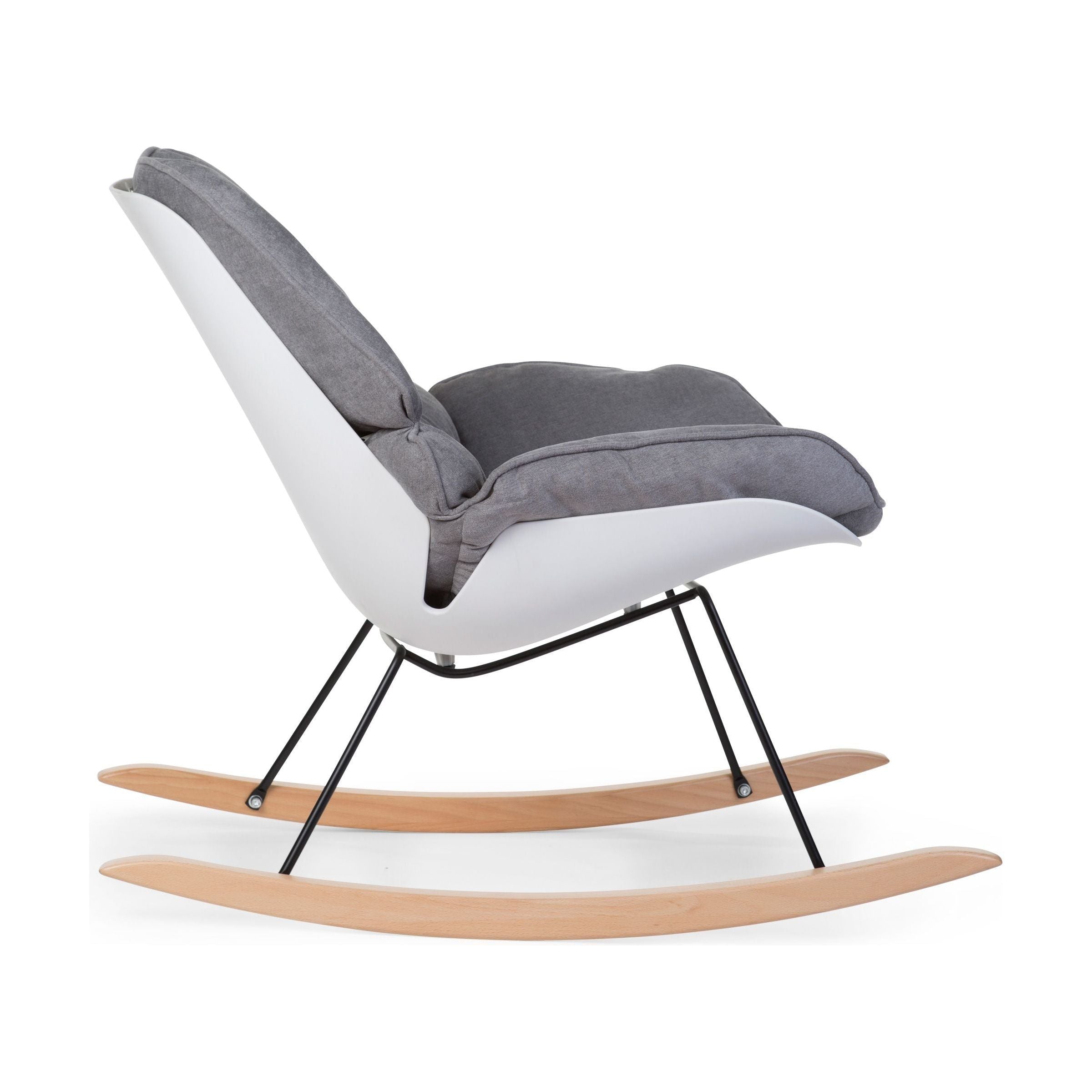 Supamas Krėslas, Pilka/Balta