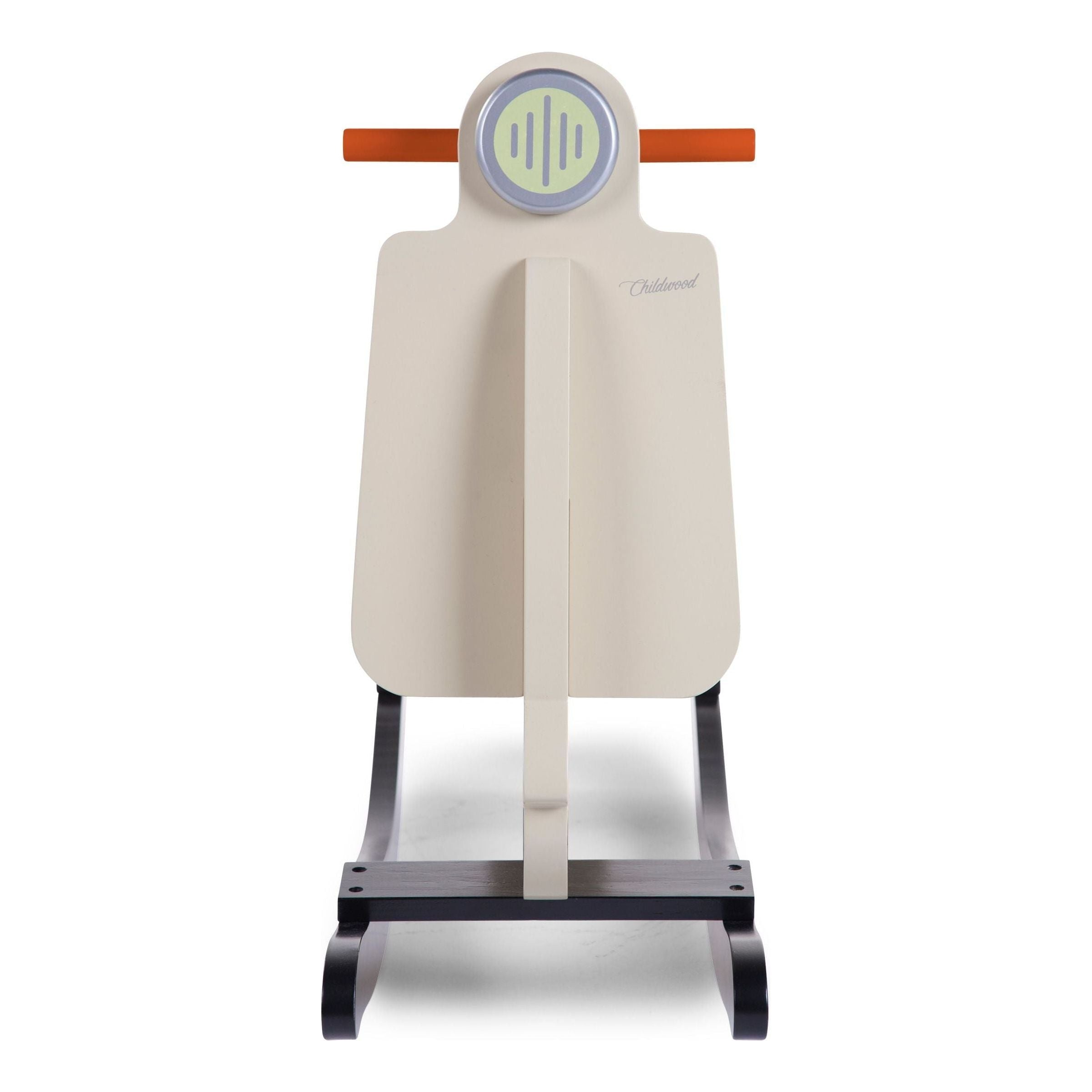 Medinis Supamas Motoroleris, Kreminė Spalva