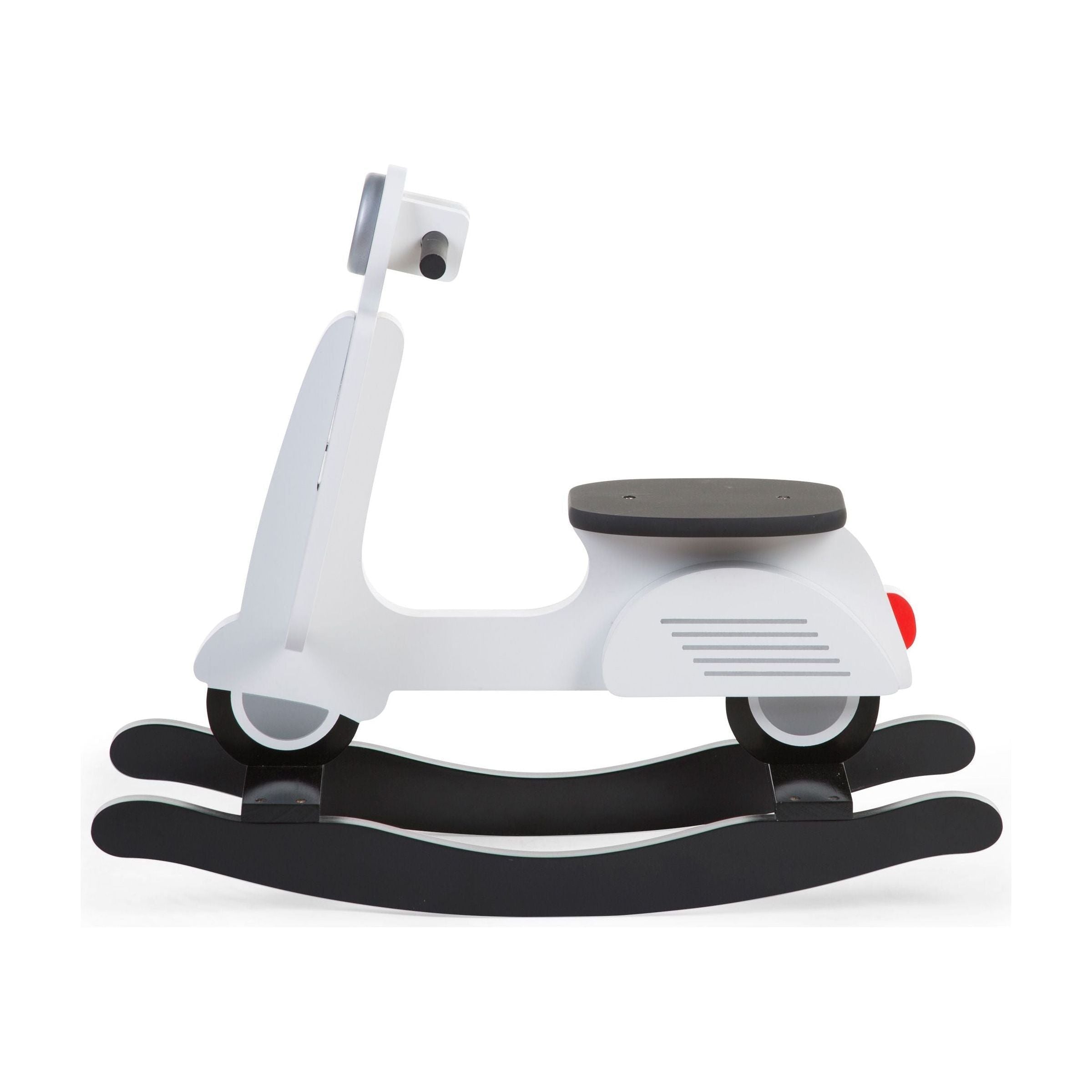 Medinis Supamas Motoroleris, Balta Spalva