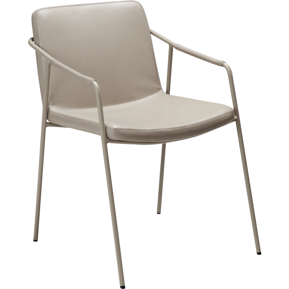 BOTO kėdė, fotelis, šviesiai pilka spalva