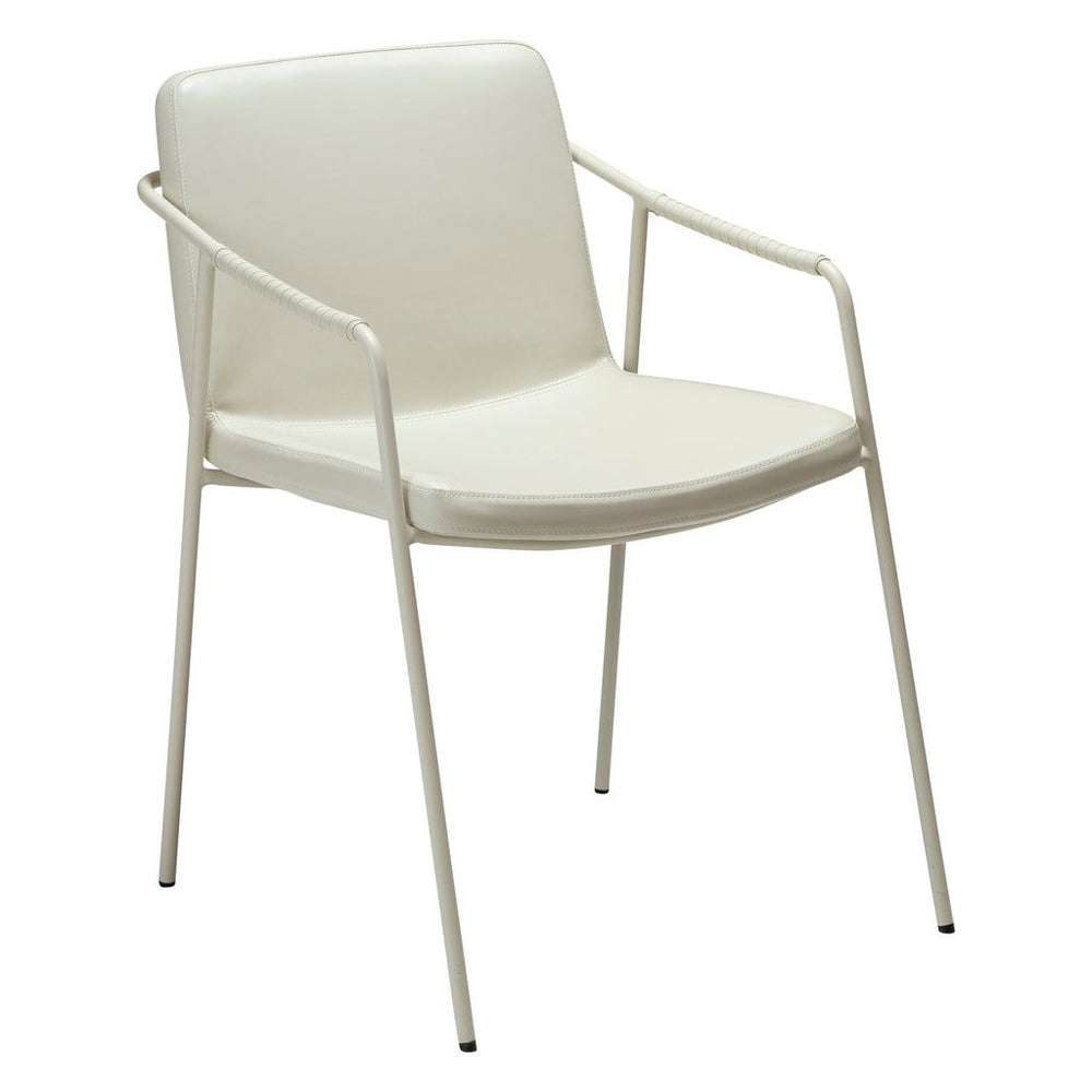 BOTO kėdė, fotelis, balta spalva