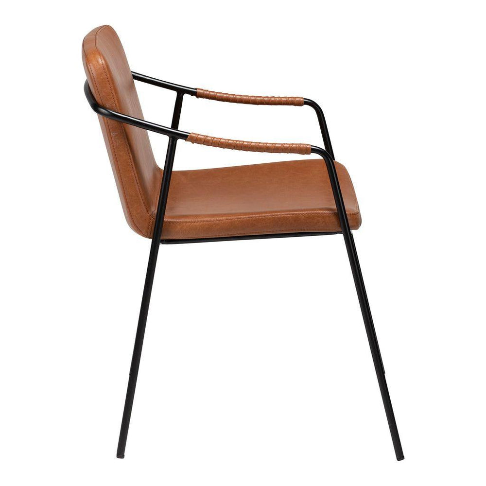 BOTO kėdė, fotelis, ruda spalva