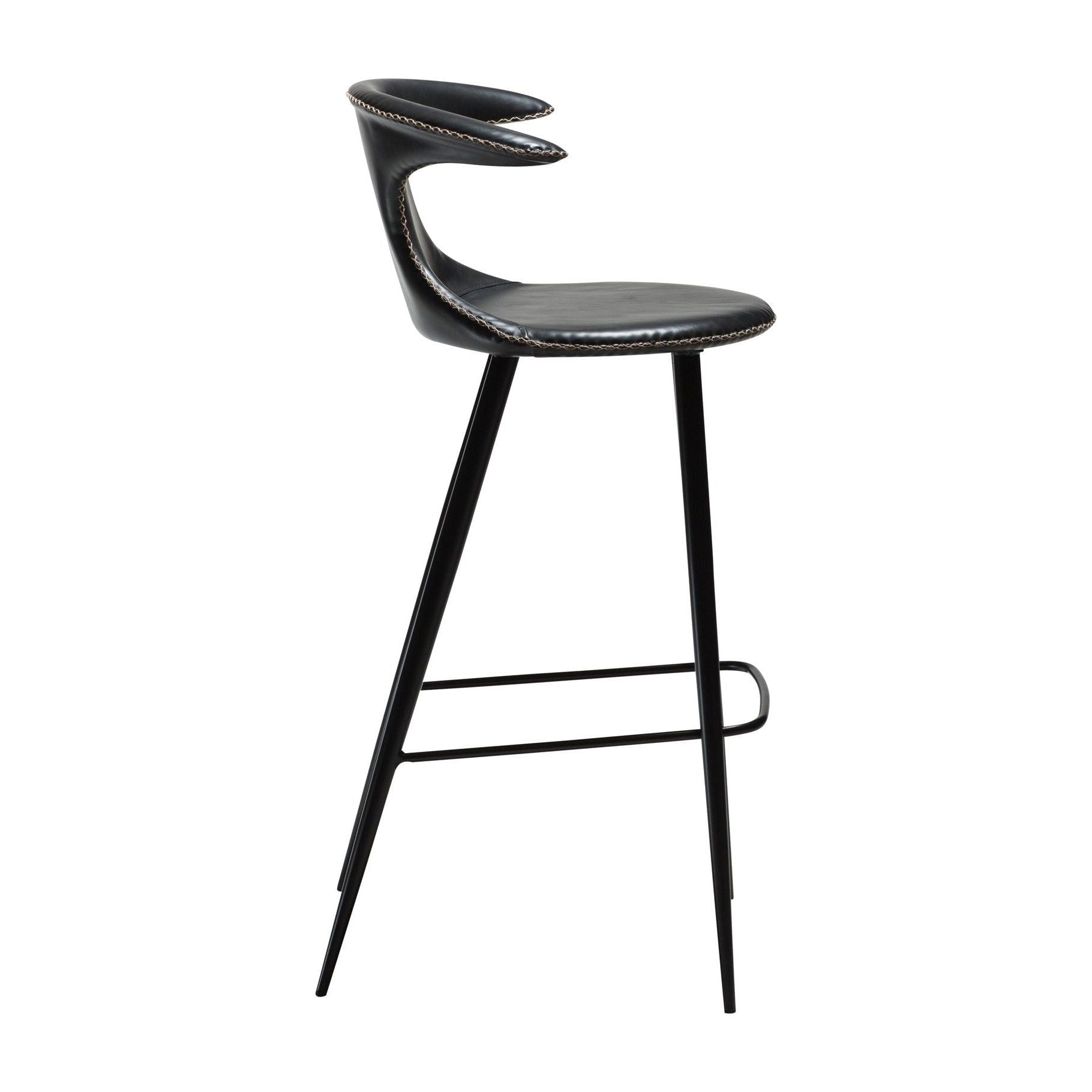 FLAIR baro kėdė, juoda spalva