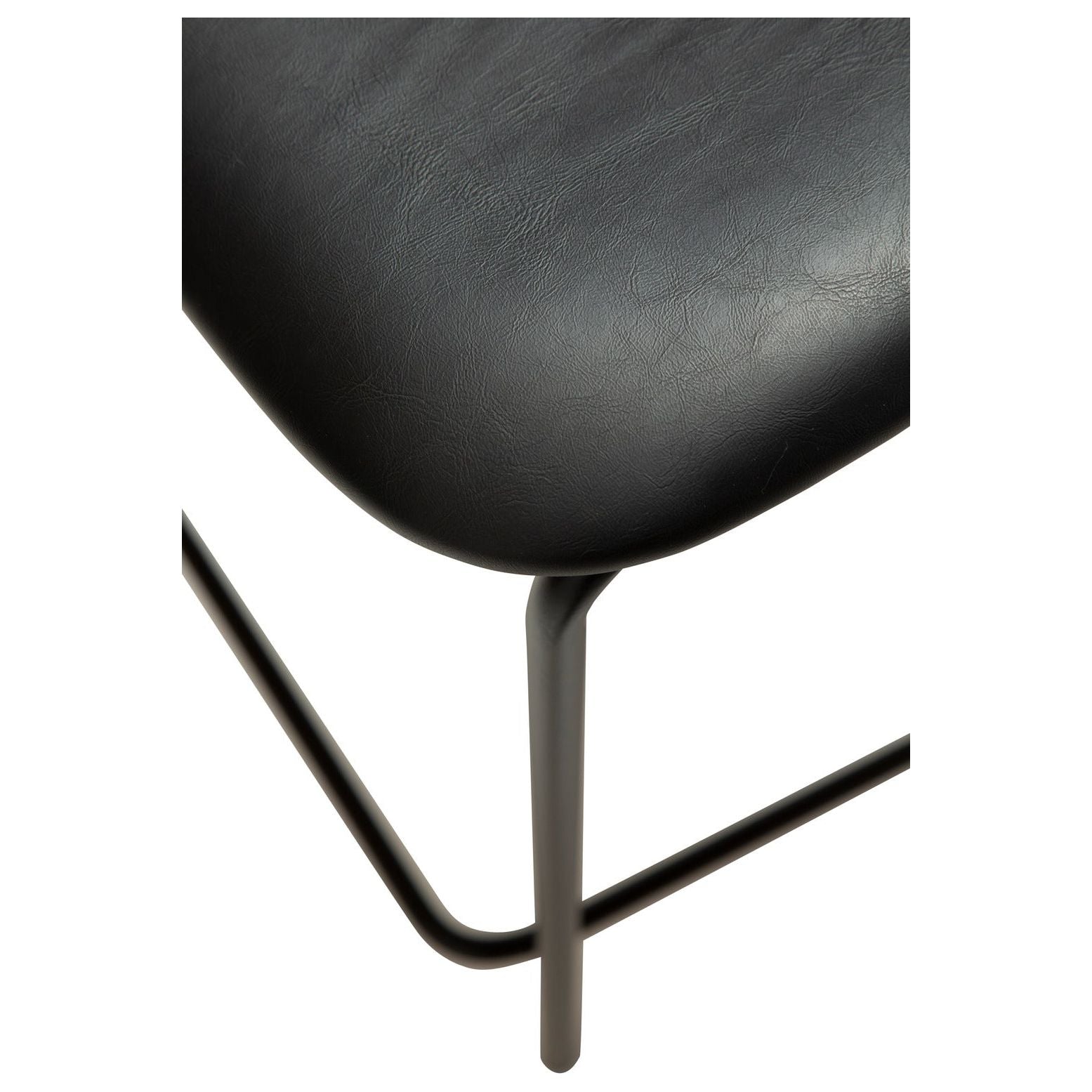 ZED baro kėdė, juoda spalva