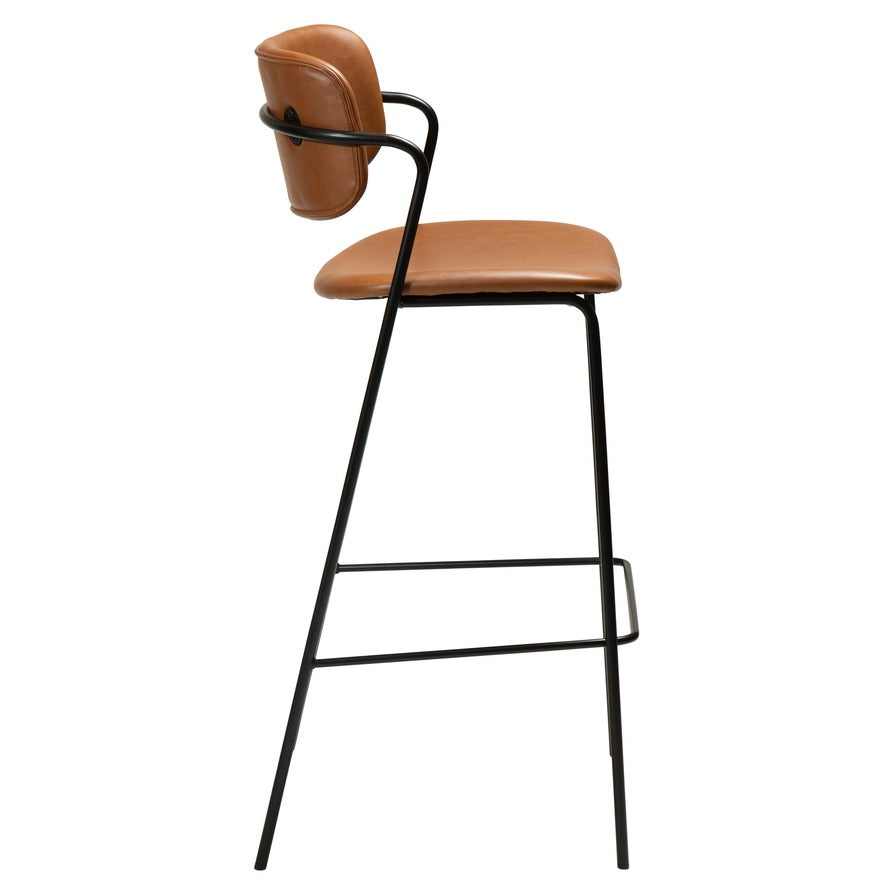 ZED baro kėdė, ruda spalva